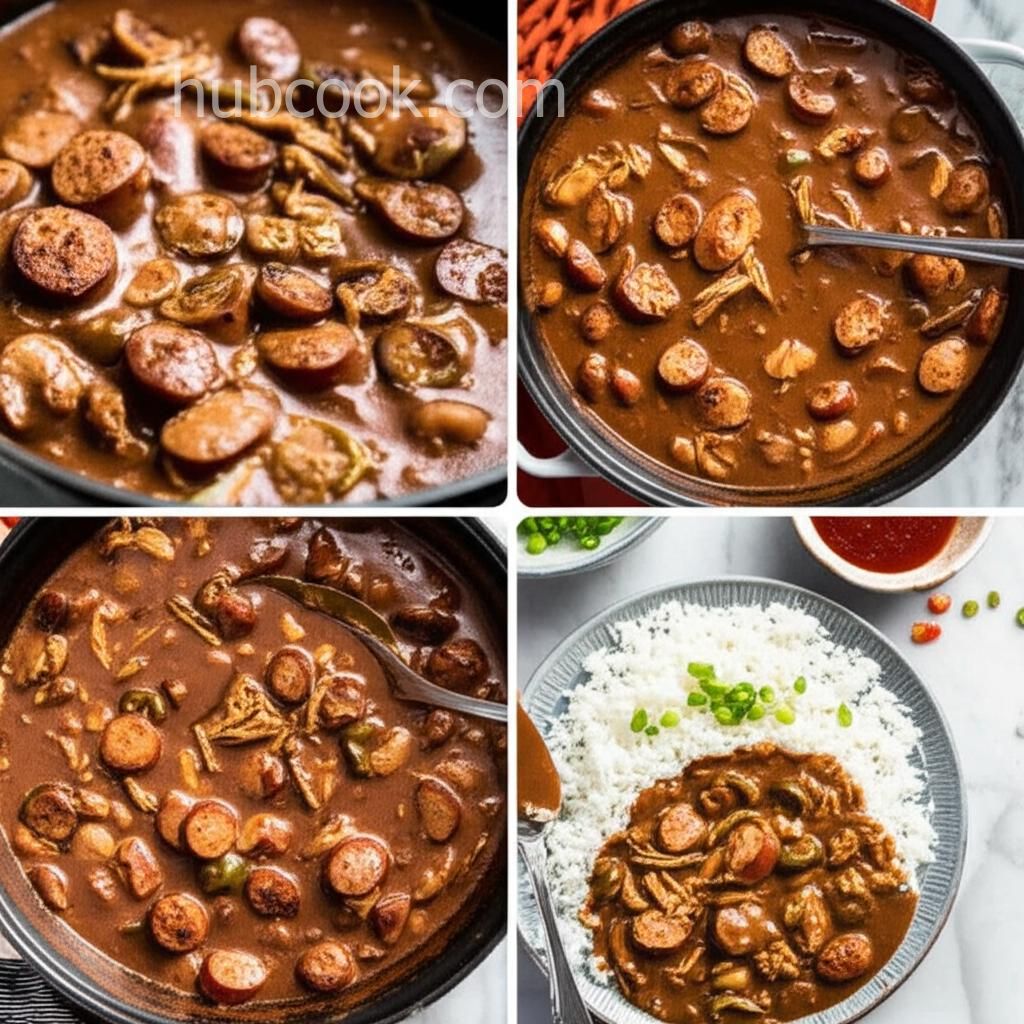 Cajun Chicken and Sausage Gumbo